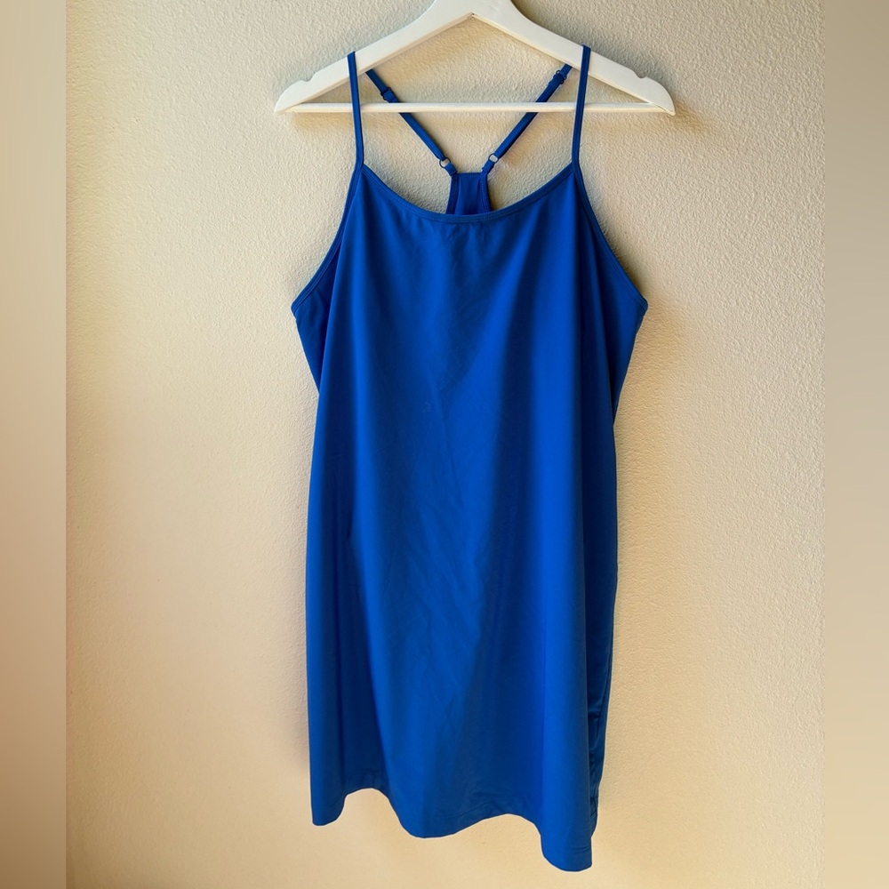 EUC All in Motion Women's Flex Strappy Exercise Dress in Royal Blue (Size:L) - Picture 3 of 12